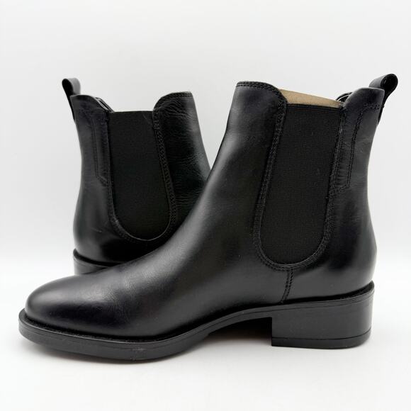 Dune London Womens Panoramic Ankle Boots EU 37 US 7 Black Leather NIB - Picture 8 of 13